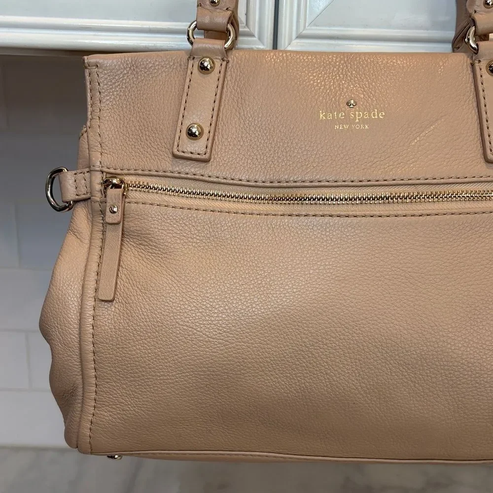 Kate Spade Bag Purse Handbag Leather Cobble Hill Little Murphy Satchel Shoulder